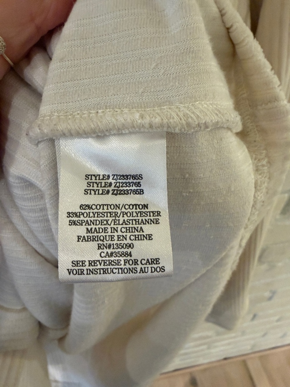 Z Supply Cream Utility Shacket - Picture 8 of 8